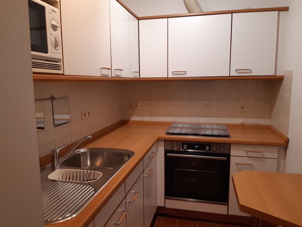 Einladende 2-Zimmerwohnung in attraktiver Stadtrandlage von Arnstadt-Küche