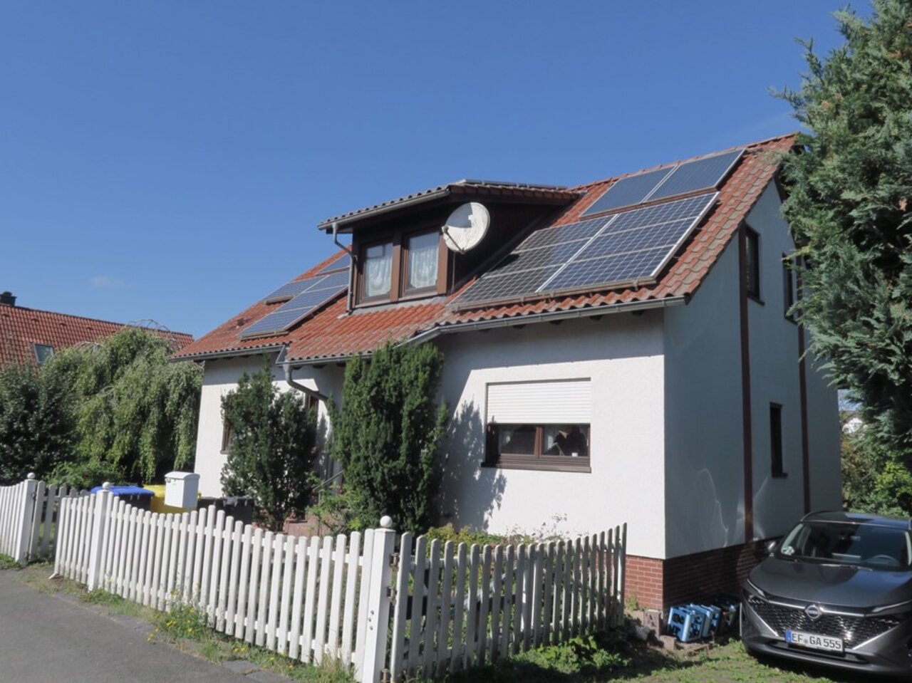 Freistehendes Einfamilienhaus in Markvippach-Hausansicht