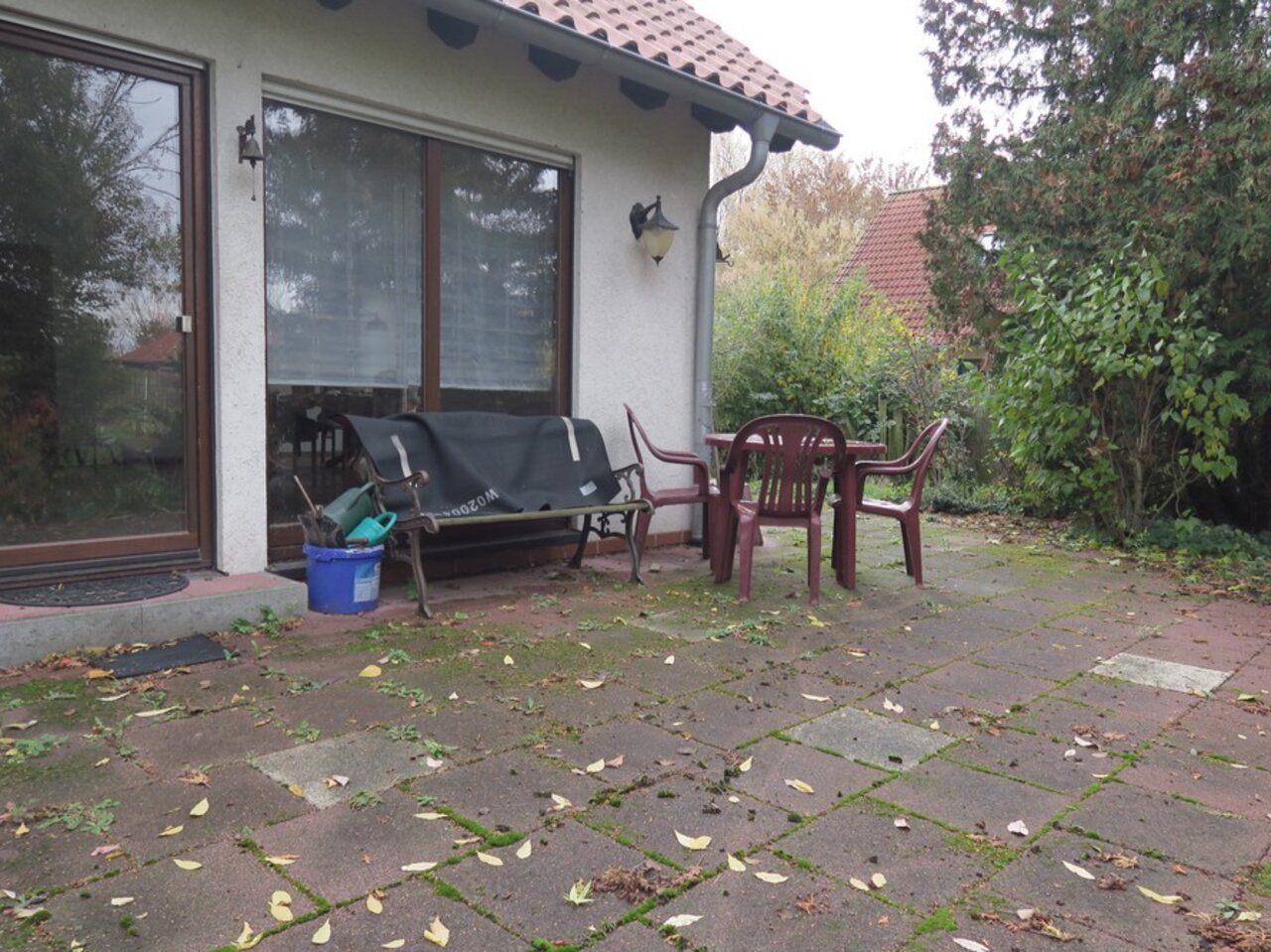 Freistehendes Einfamilienhaus in Markvippach-Terrasse