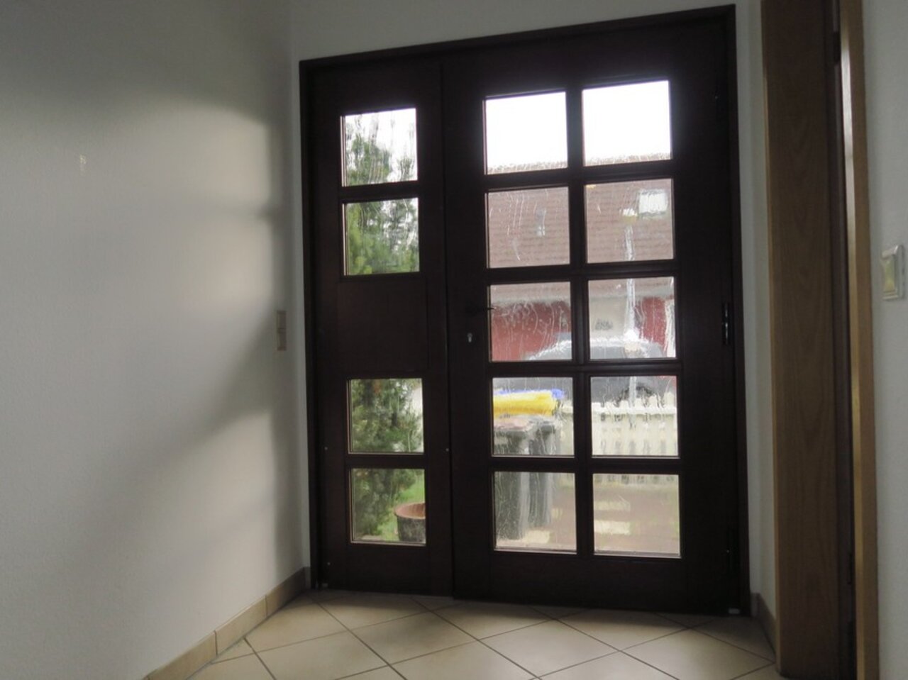 Freistehendes Einfamilienhaus in Markvippach-Hauseingang