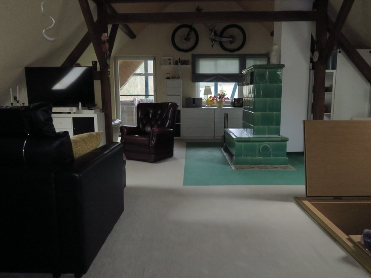 Individuelles, gepflegtes Wohnhaus in Arnstadt - OT Wipfra-Offener Wohnbereich im DG