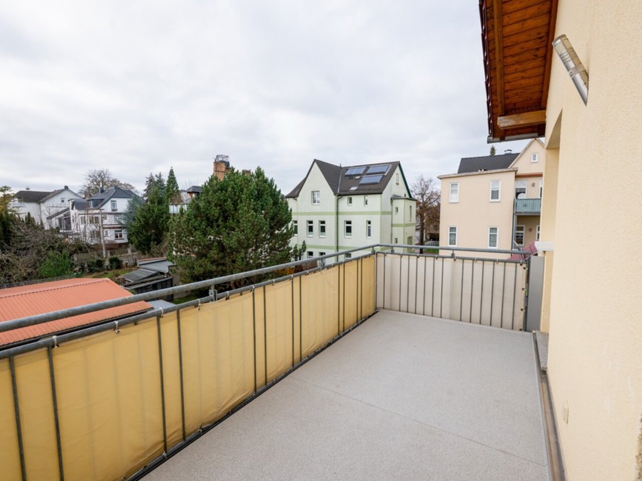 Einladende 3-Zimmerwohnung in beliebter Wohnlage von Gotha-Balkon